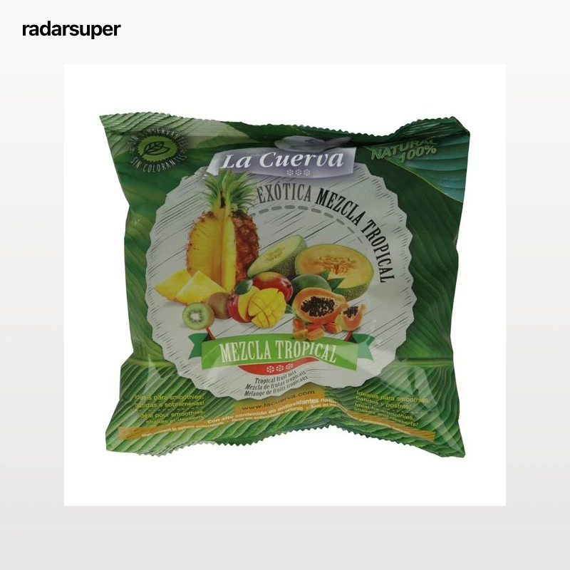 LA CUERVA Mezcla de frutas tropicales,100% naturales y sin conservantes ni colorantes LA CUERVA 300 g.