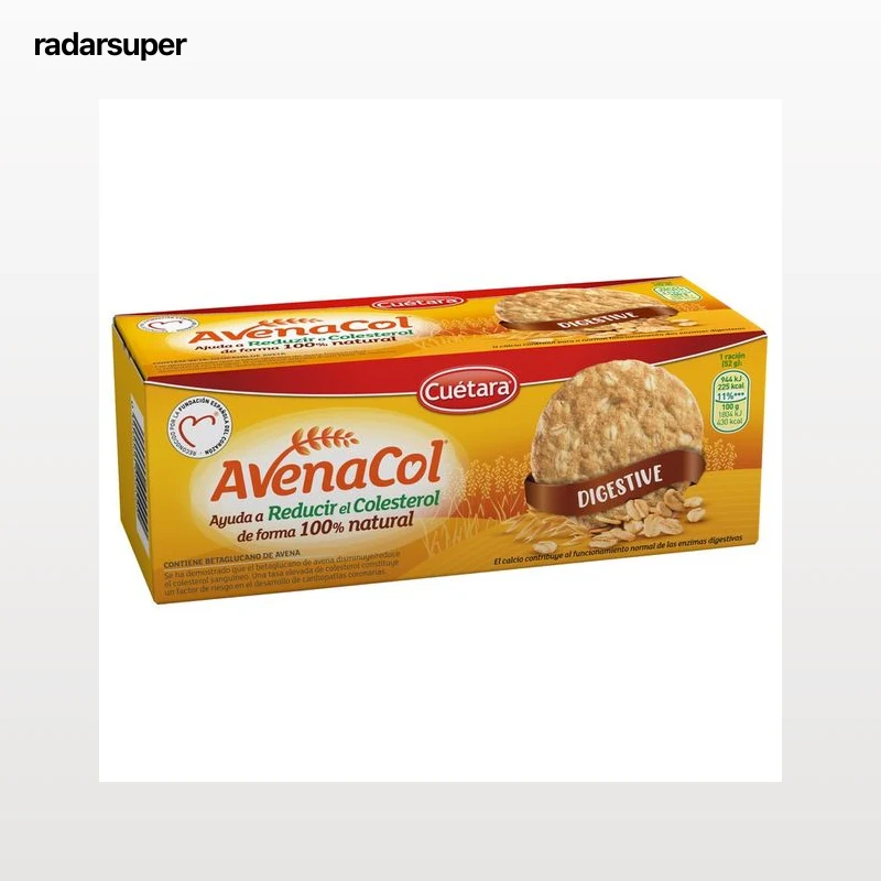 CUÉTARA Avena col Galletas digestive 225 g.