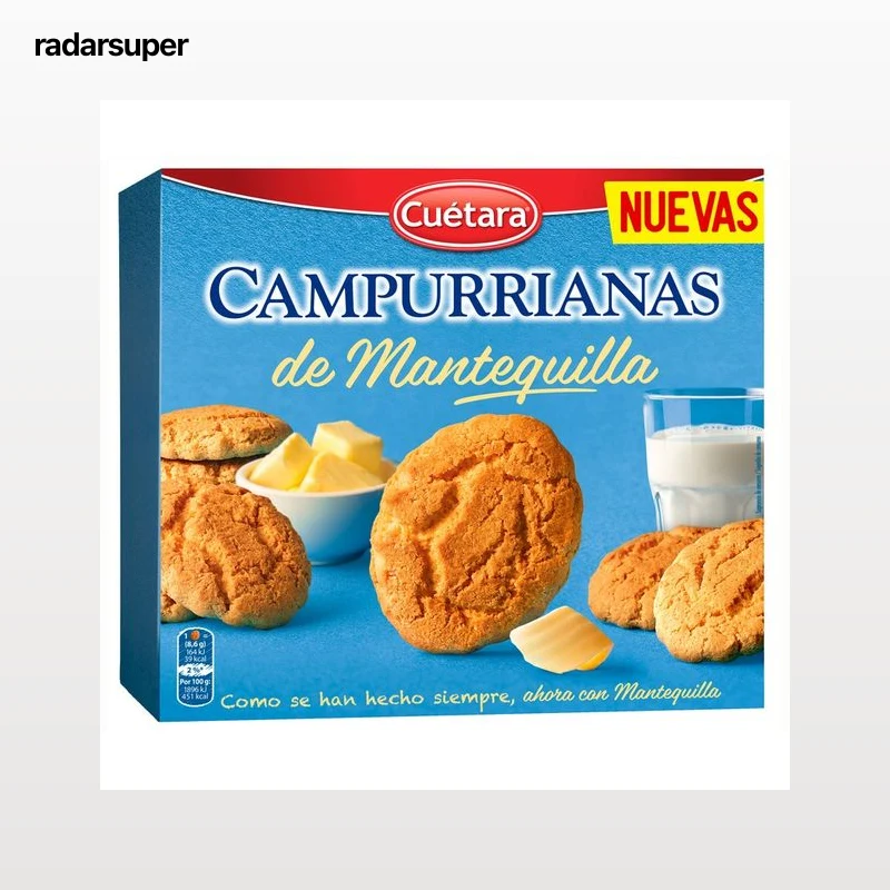 CUETARA Campurrianas de mantequilla 230 g.