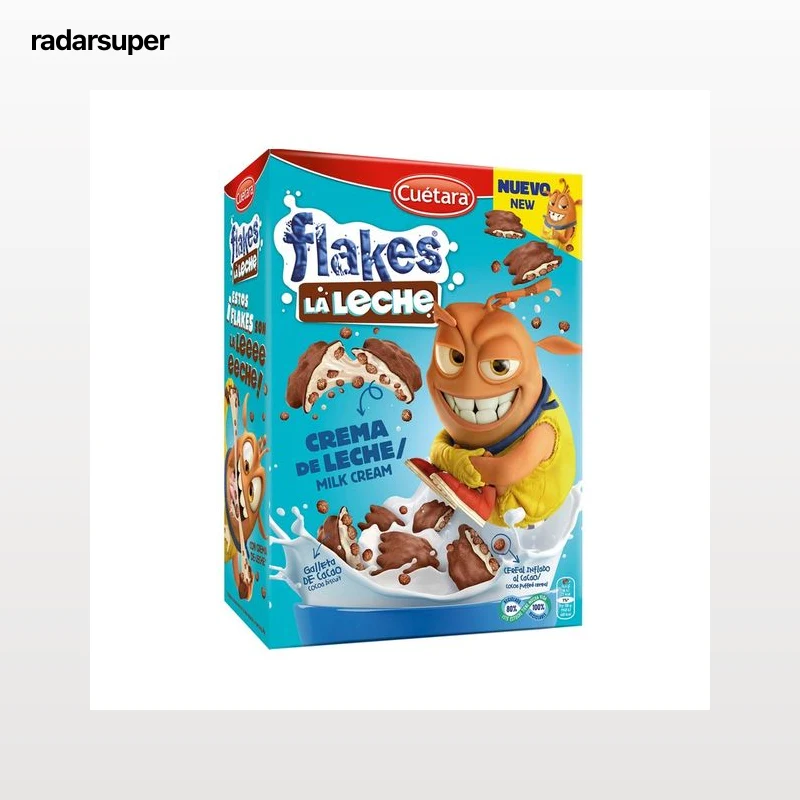 CUETARA Chocoflakes la leche