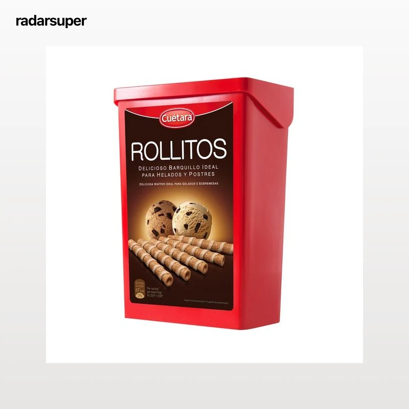 CUÉTARA Galletas barquillos 225 g.