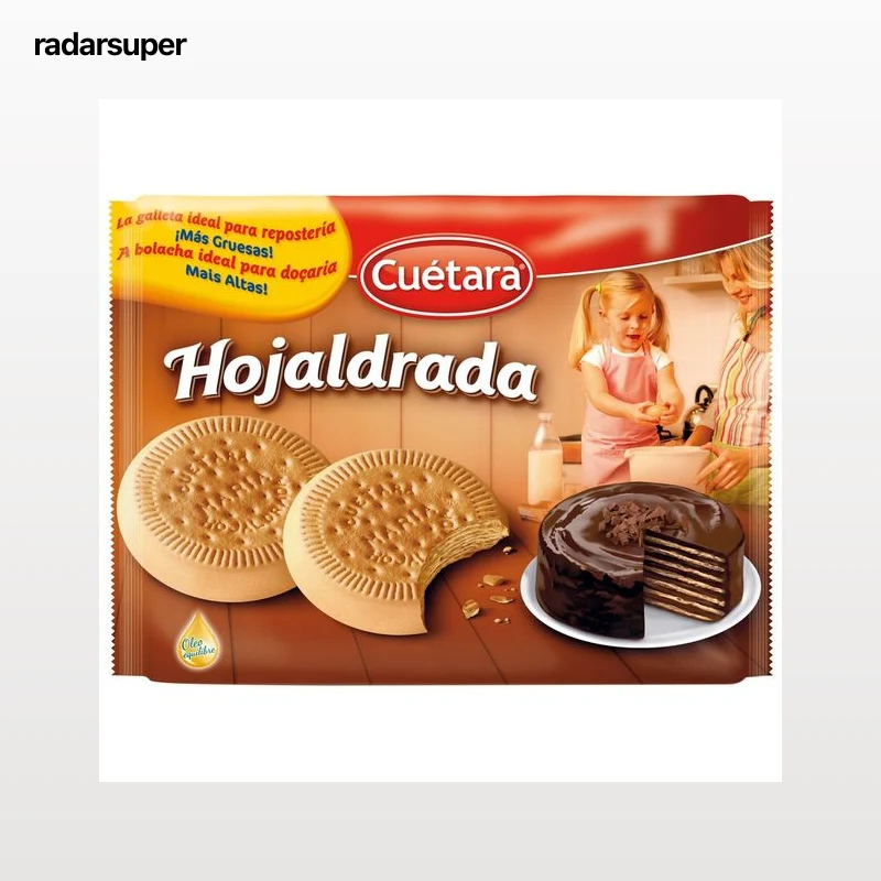 CUÉTARA Galletas María hojaldrada 600 g.