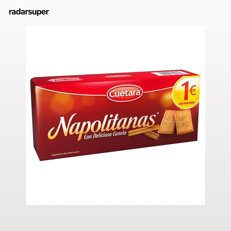CUÉTARA Galletas Napolitanas 213 g.