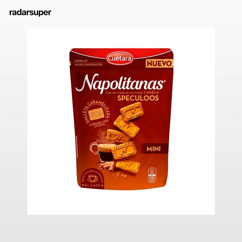CUETARA Galletas napolitanas mini speculoos 150 g