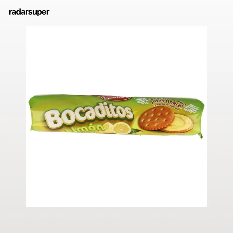 CUÉTARA Galletas rellenas de crema sabor limón 150 g.