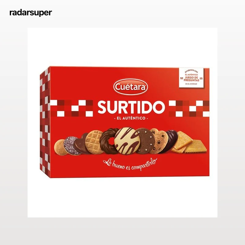 CUÉTARA Surtido de galletas 420 g.