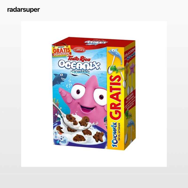 CUÉTARA TOSTA RICA Galletas cucharadas Oceanix 320 g.