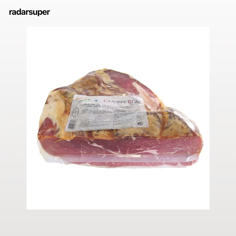 CUMBRE REAL Centro jamón de cebo ibérico 50% raza ibérica. - Loncha fina 1 mm