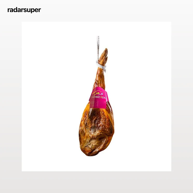 CUMBRE REAL Jamón curado en bodega con piel CUMBRE REAL pieza de 6.5 kilos (peso aproximado)