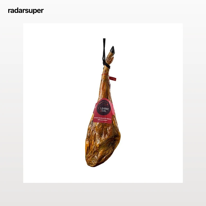 CUMBRE REAL Jamón ibérico de bellota (50% raza ibérica) CUMBRE REAL pieza de 7 kilos (peso aproximado).