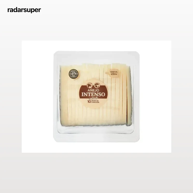Cuña queso cortado añejo intenso