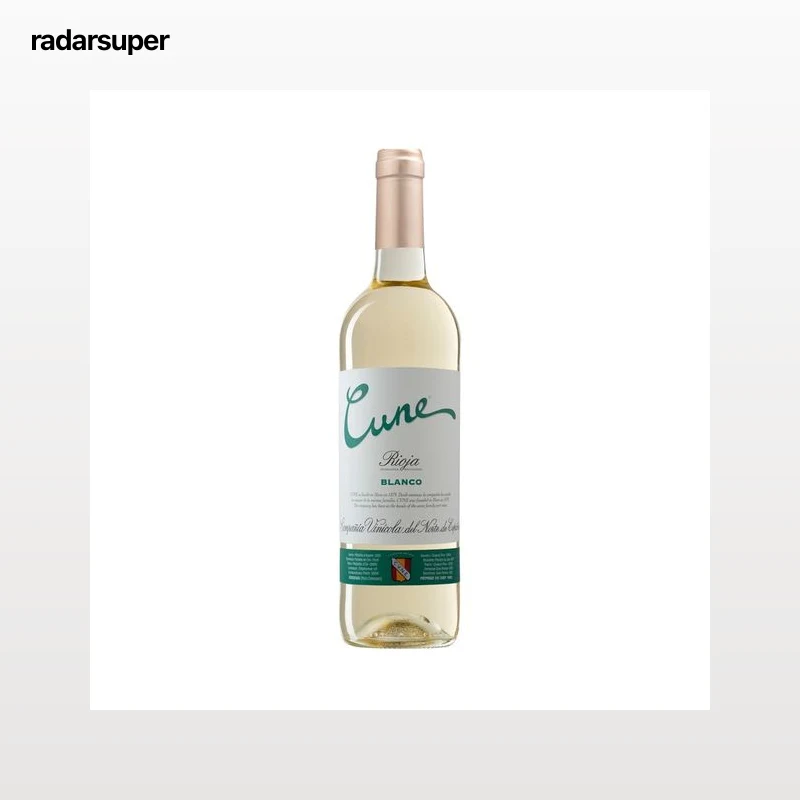 CUNE Vino blanco con D. O. Ca. Rioja botella 75 cl.