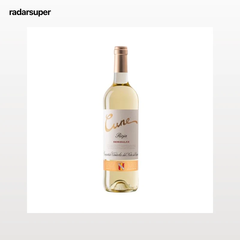 CUNE Vino blanco semidulce con D.O. Ca. Rioja botella 75 cl.