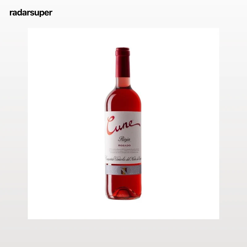 CUNE  Vino rosado con D.O. Ca. Rioja botella 75 cl.
