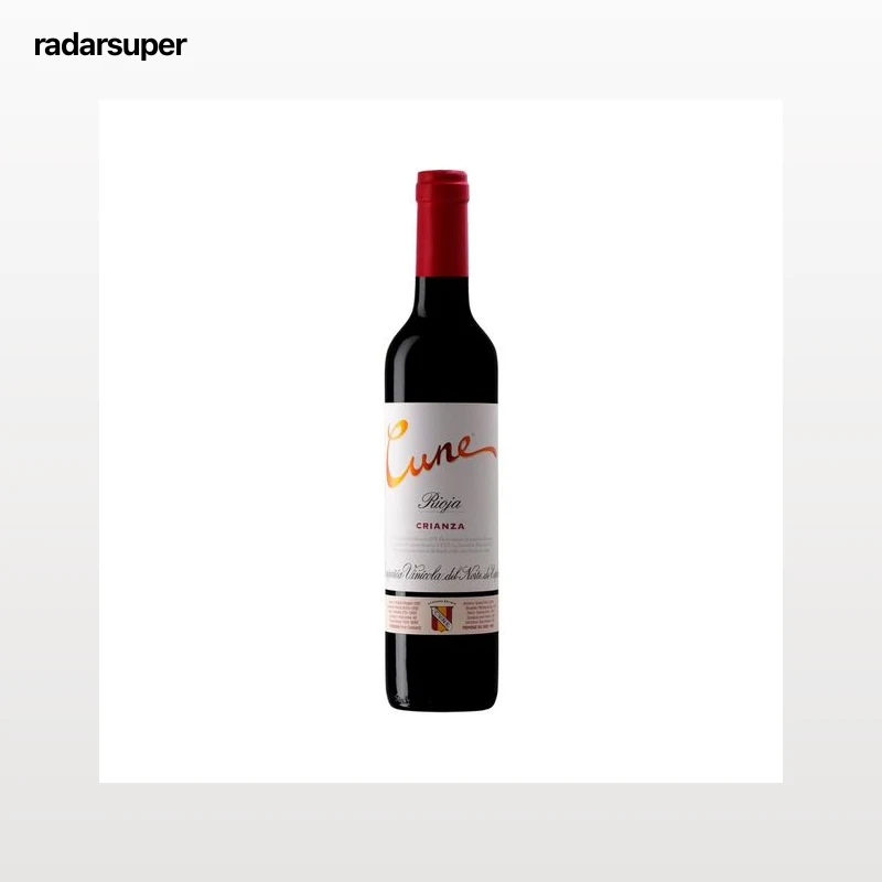 CUNE  Vino tinto crianza con D.O. Ca. Rioja CUNE botella de 50 cl.