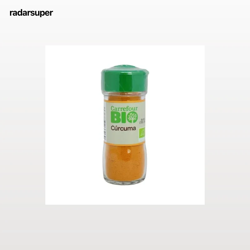 Cúrcuma ecológica Carrefour Bio 30 g.