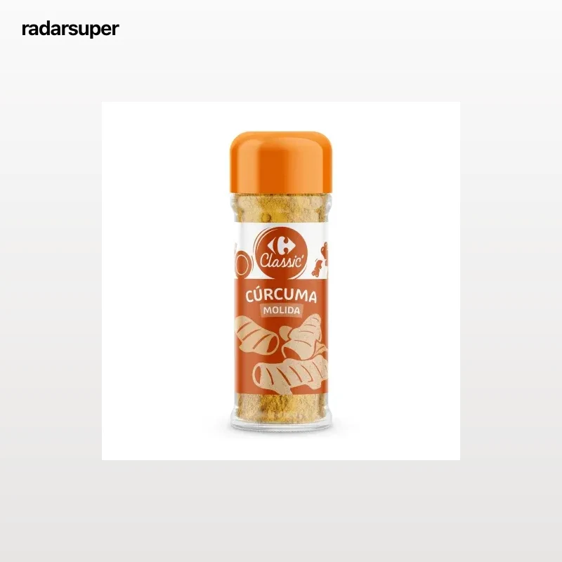 Cúrcuma molida Carrefour Classic 45 g.