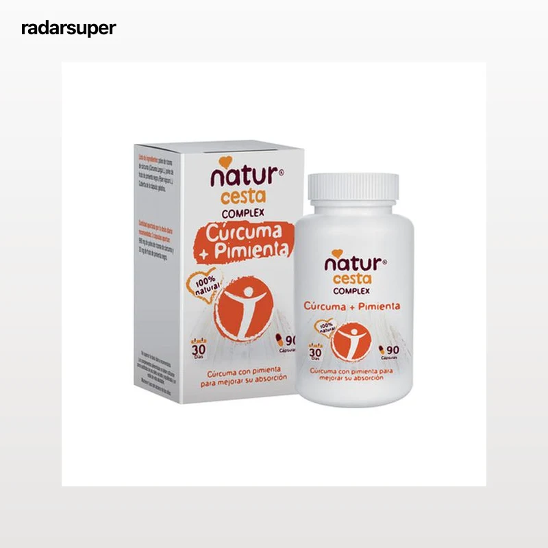 Cúrcuma con pimienta Naturcesta complex 90 cápsulas
