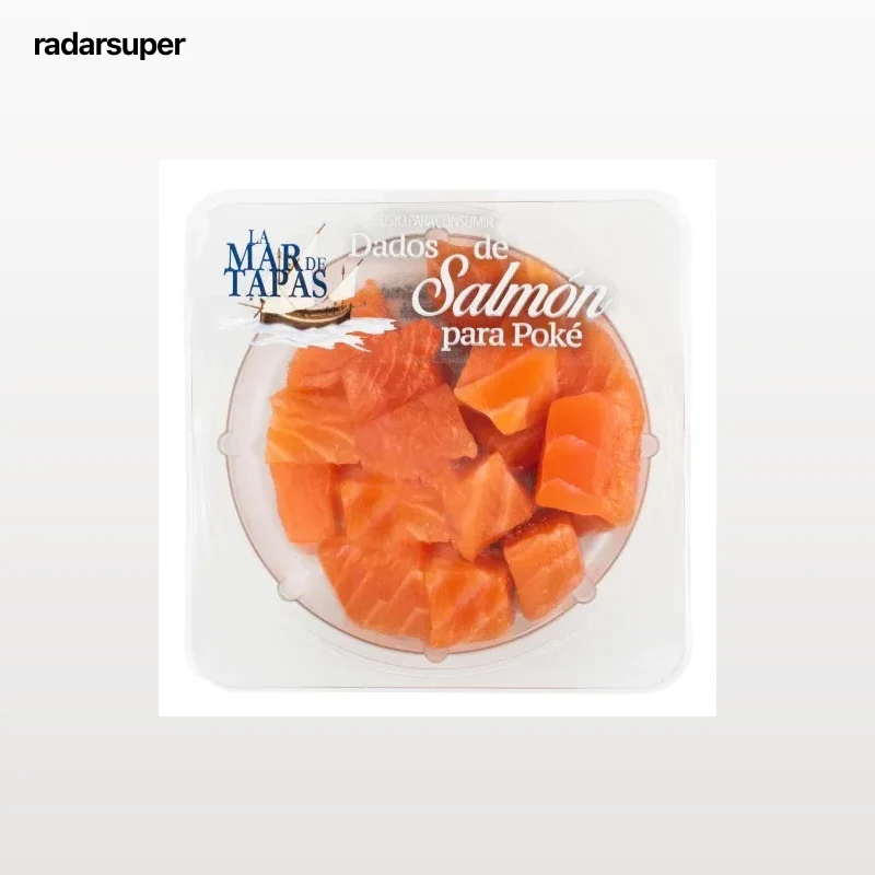 Dados de salmón La Mar de Tapas 100 g