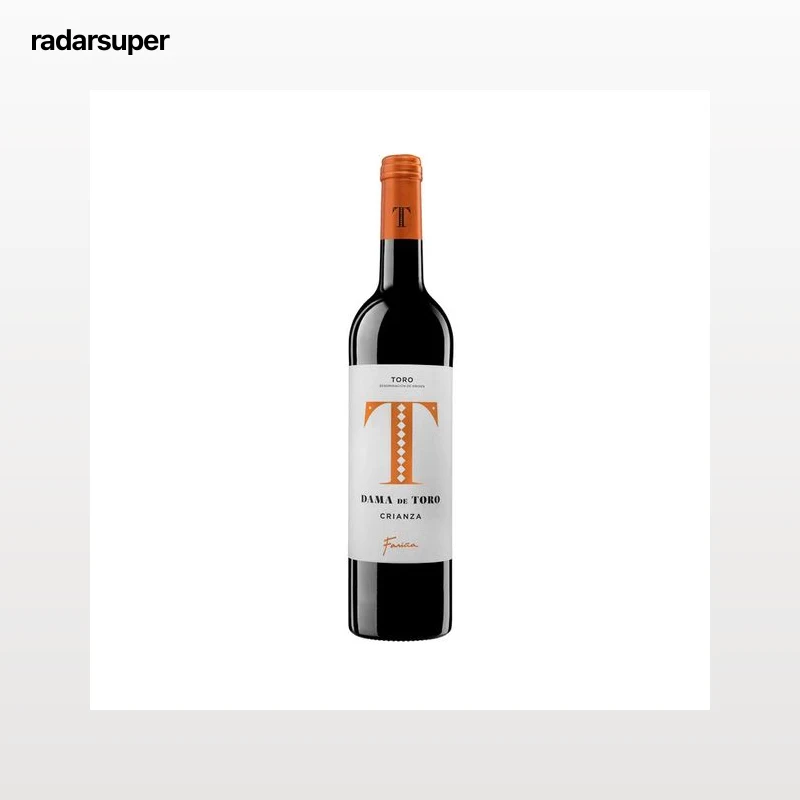 DAMA DE TORO  Vino tinto crianza con D.O. Toro DAMA DE TORO botella de 75 cl.