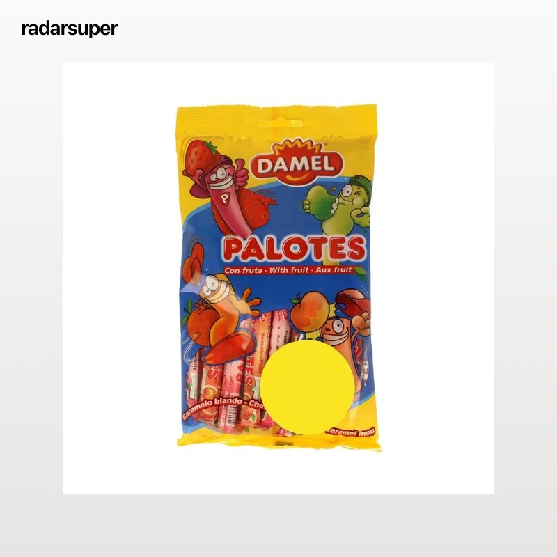 DAMEL Palotes (caramelos blandos con fruta natural) 160 g.