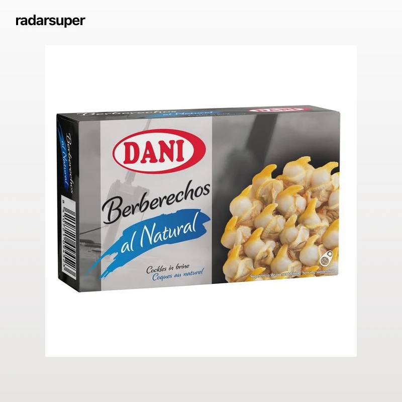 DANI Berberechos pequeños al natural 58 g.