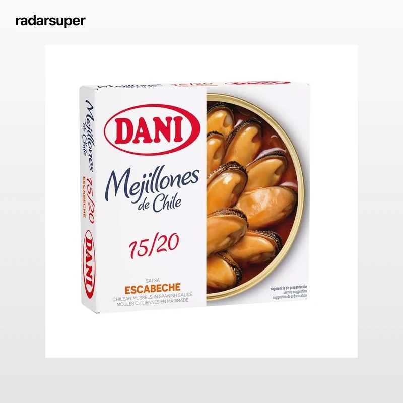 DANI Mejillones en escabeche 15/20 69 g.