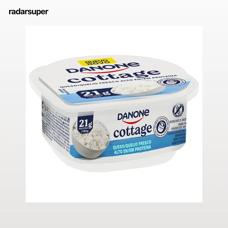 DANONE Cottage (Queso fresco alto en proteína) 180 g.
