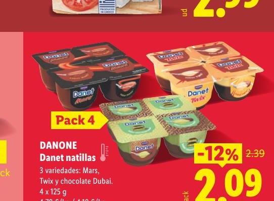 DANONE Danet natillas