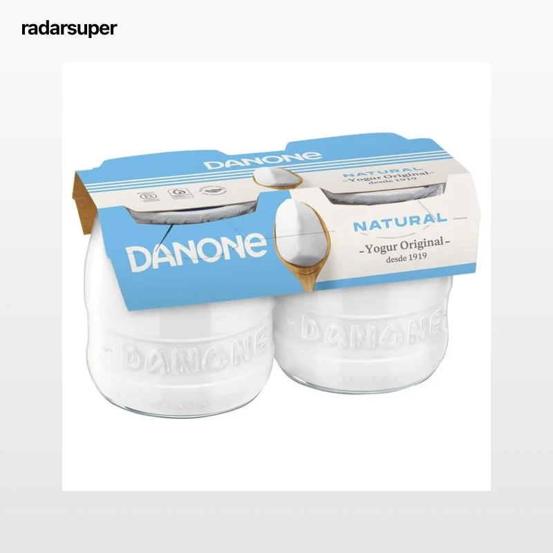 DANONE Yogur natural  Original 2 x 130 g.