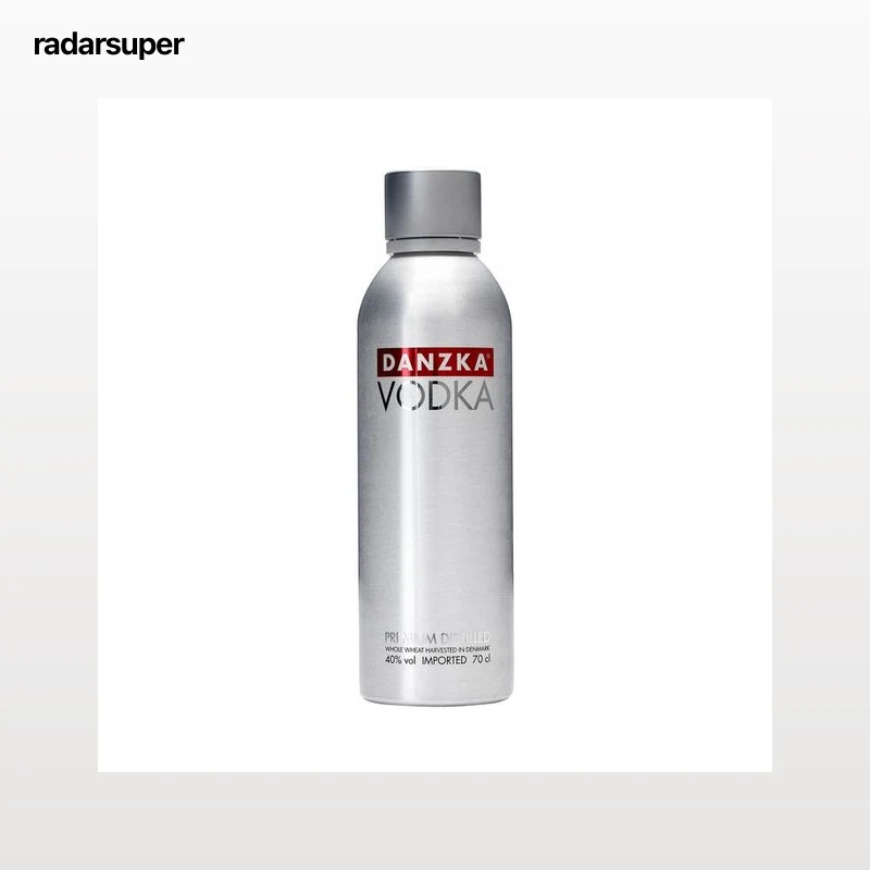 DANZKA Vodka de calidad premium, elaborado con trigo integral danés botella 70 cl.