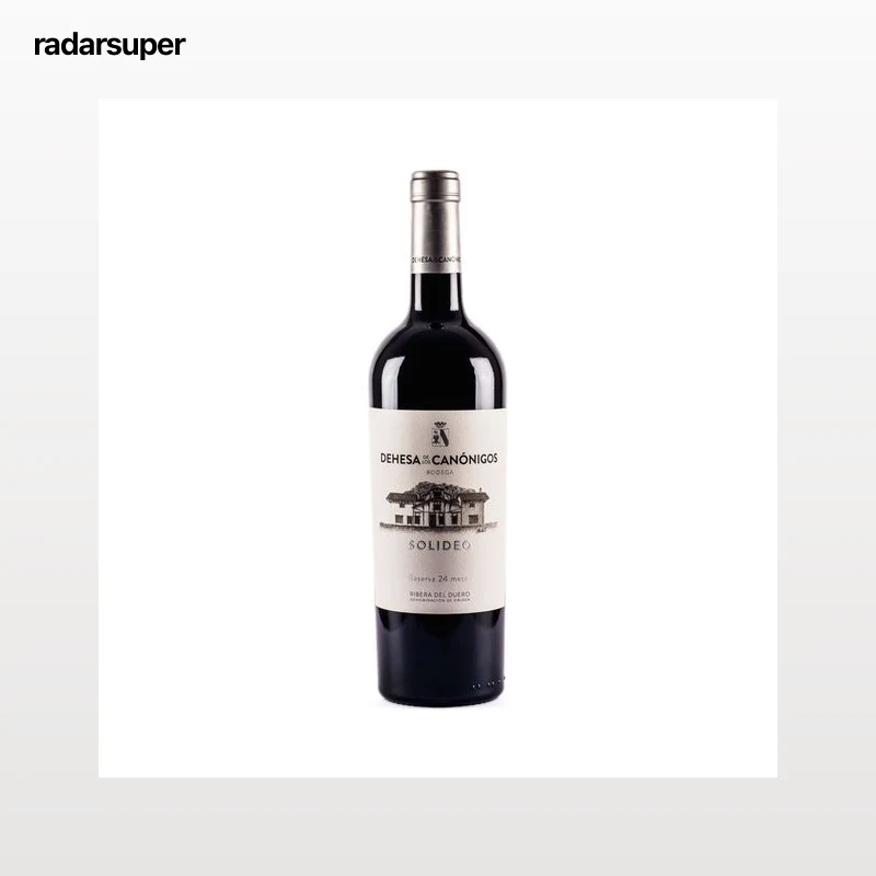 DEHESA DE LOS CANÓNIGOS SOLIDEO Vino tinto reserva con D.O. Ribera del Duero DEHESA DE LOS CANÓNIGOS Solideo botella de 75 cl.