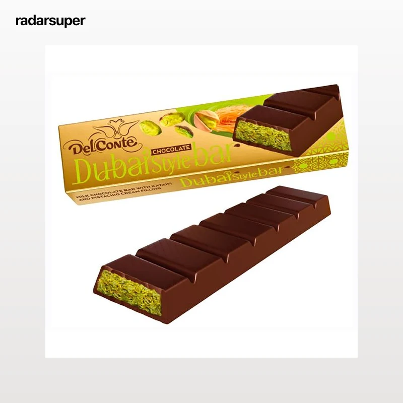 DELCONTE Chocolate con leche Dubai style 145 g.