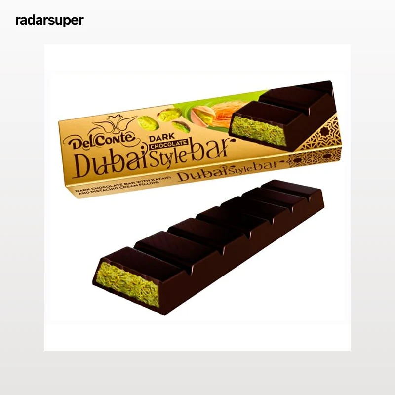 DELCONTE Chocolate negro Dubai style 145 g.