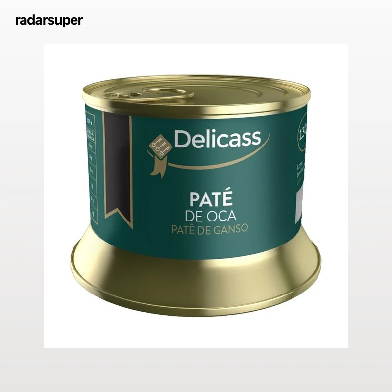 DELICASS Paté de oca lata 130 g.