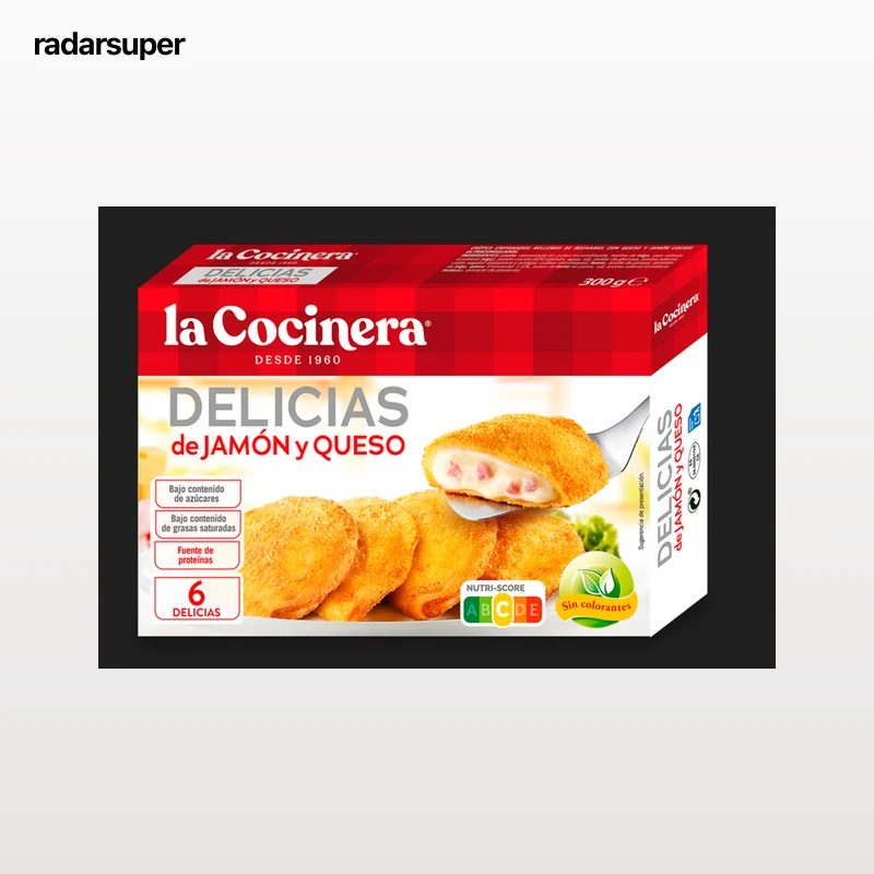 Delicia Jamón y Queso Cocinera 300g