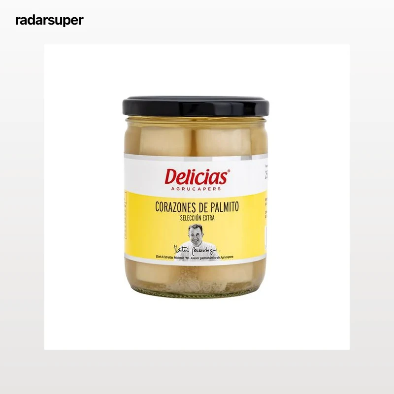 DELICIAS Corazones de palmito 250 g.