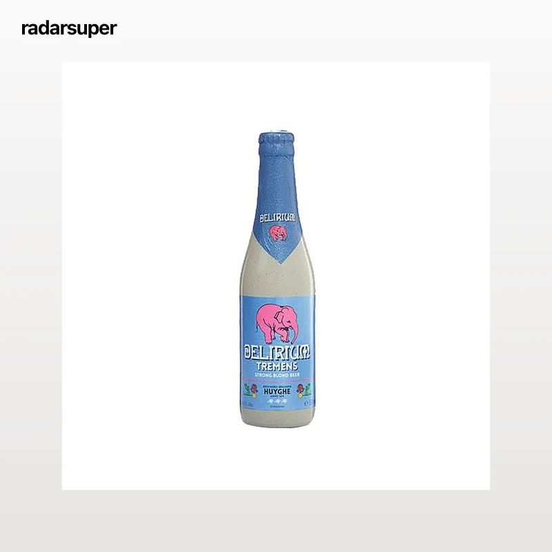 DELIRIUM TREMENS Cerveza rubia especial Belga botella 33 cl.