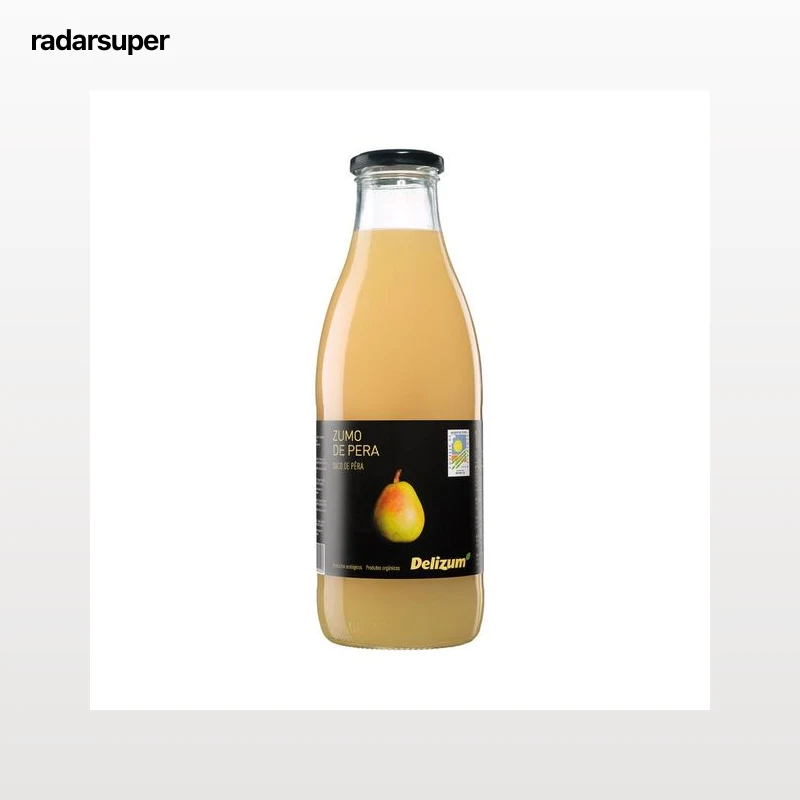 DELIZUM Zumo de pera ecológica botella 1 l.