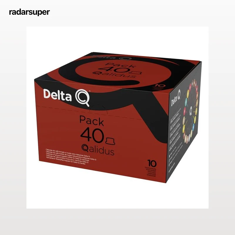 DELTA Q Café en cápsulas Qalidus I10, 40 uds.