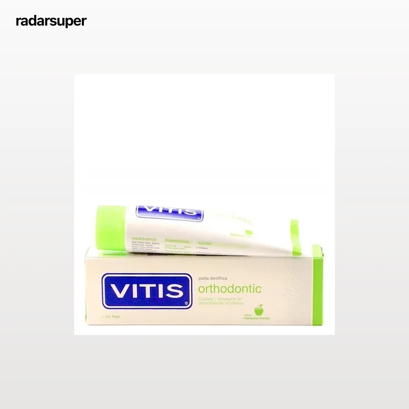 Dentifrico especial para portadores de ortodoncia Vitis 100 ml.