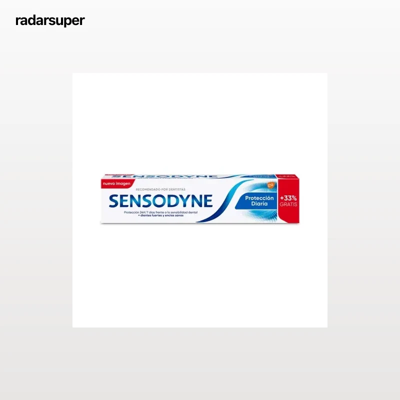 Dentífrico para dientes sensibles Protección Diaria Sensodyne 75 ml.