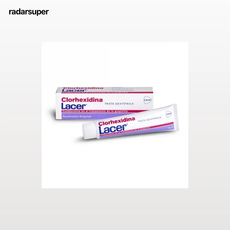 Dentífrico tratamiento gingivitis Clorhexidina Lacer 75 ml.