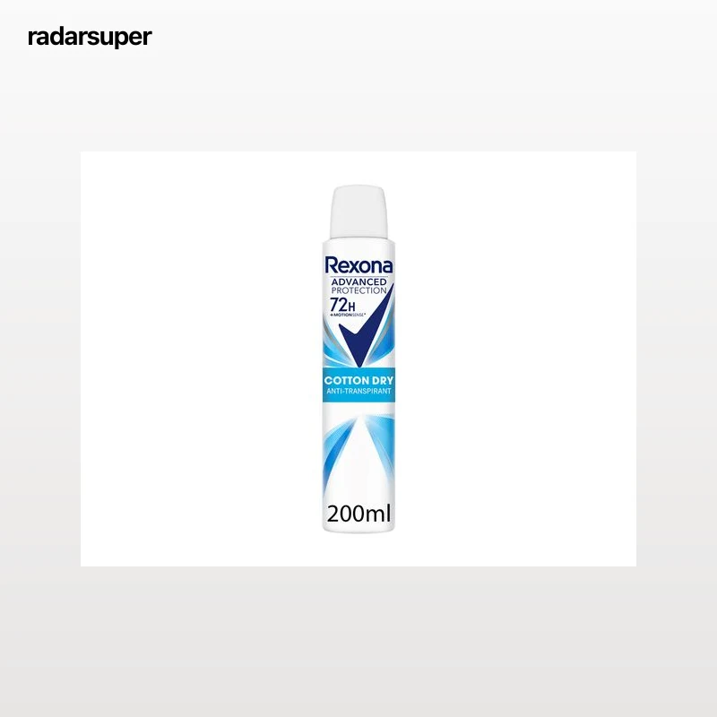 DEO SPRAY REXONA COTTON DRY 72H 200ML