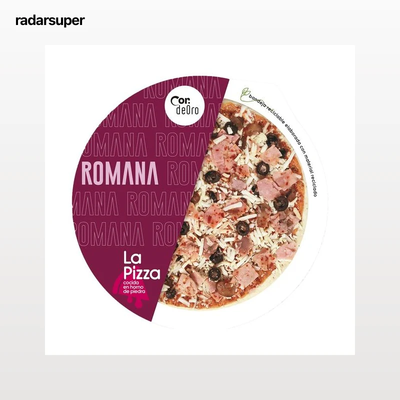 DEORO Pizza romana 400 g.