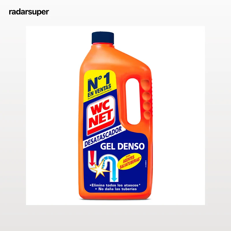 Desatascador de tuberías gel denso WC Net 1 L