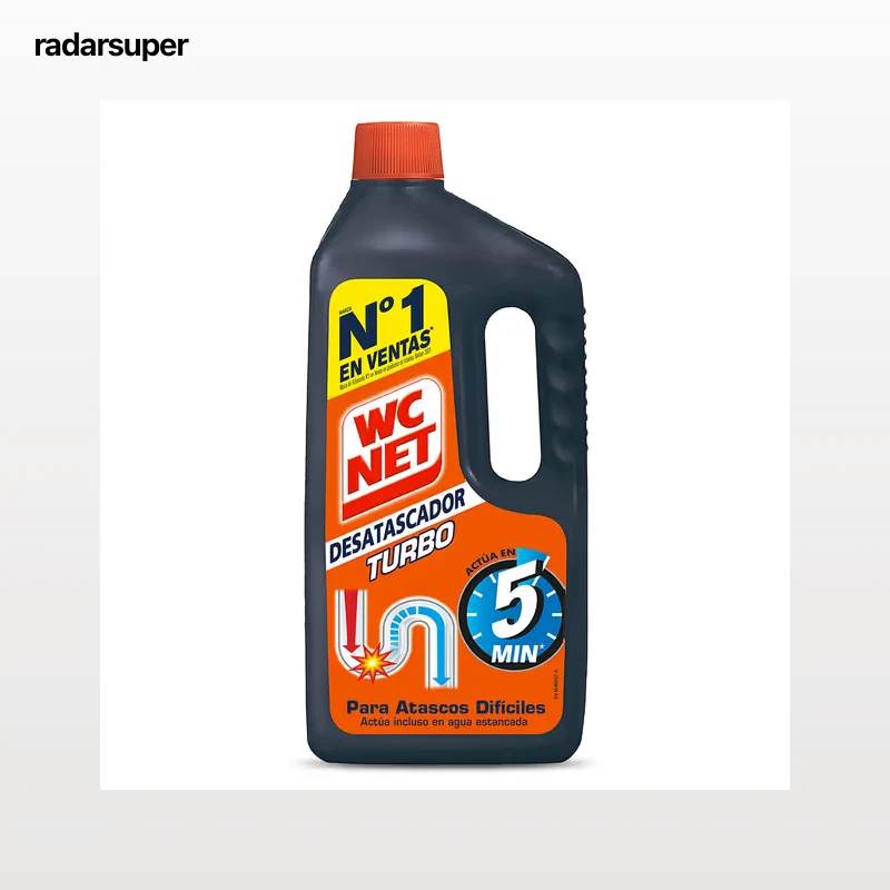 Desatascador de tuberías turbo WC Net 1 L