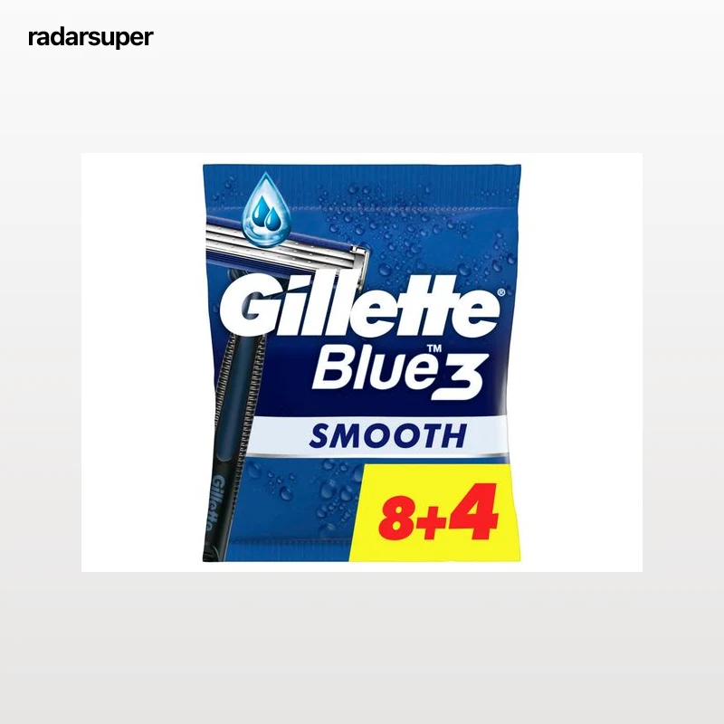 DESCARTÁVEL GILLETTE BLUE3 SMOOTH 8+4UN