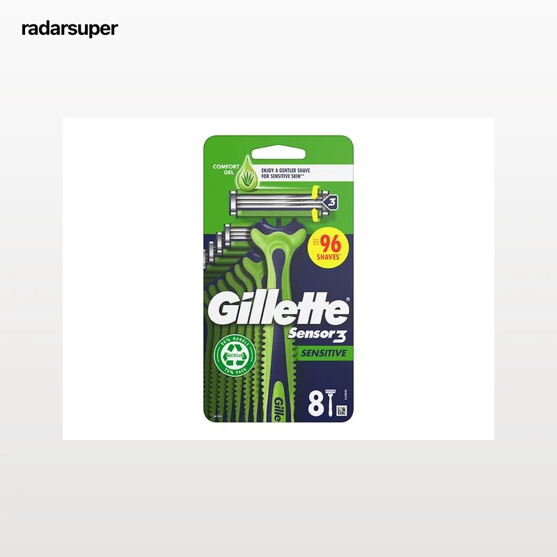 DESCARTÁVEL GILLETTE SENSOR3 SENSITIVE 8UN