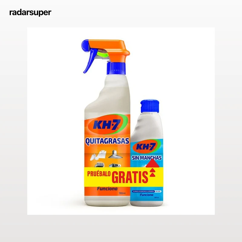 Desengrasante KH-7 780 ml + Quitamanchas KH-7 250 ml